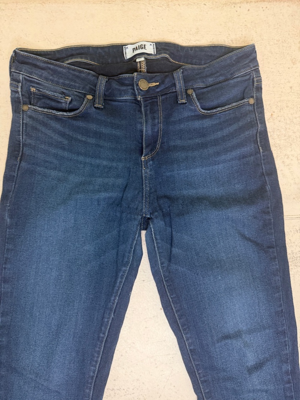 PAIGE Women's Indigo Stretch Skinny Jeans - size 29